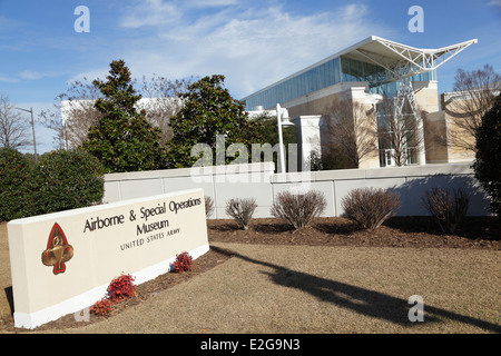Airborne & Special Operations Museum, Fayetteville, North Carolina, USA Stock Photo