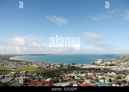 Aerial View of Saldanha Bay Stock Photo - Alamy