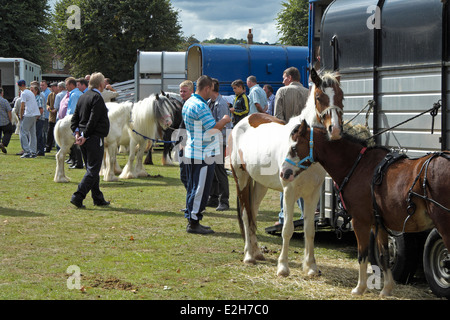Horsmonden Gypsy Horse Fair Kent England UK Stock Photo