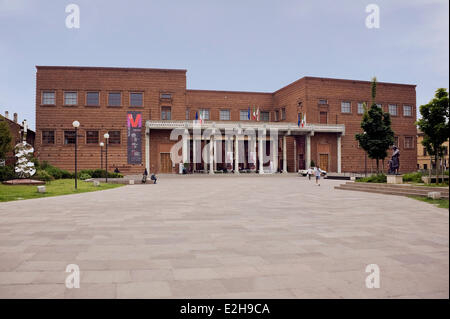 Museo del Violino, violin museum, Cremona, Lombardy, Italy Stock Photo