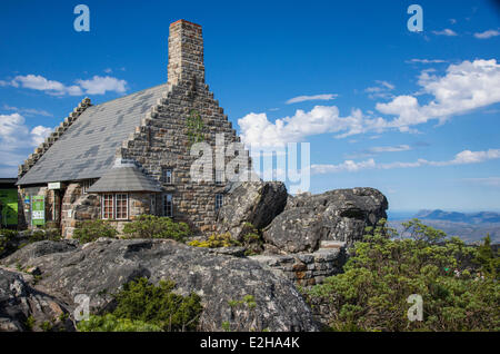 Mountain cabin on Table Mountain, Cape Town, Western Cape, South Africa Stock Photo