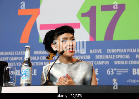 Mavis Fan at 63rd Berlin International Film Festival (Berlinale) - Will You Still Love Me Tomorow ? press conference - Grand Hyatt hotel in Potsdamer Platz square.  Credits: WENN.com  Where: Berlin, Germany When: 09 Feb 2013 Stock Photo