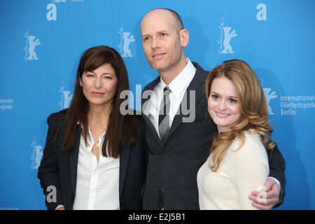 Shia LaBeouf and fans at 63rd Berlin International Film Festival (Berlinale) - Maladies photocall - Grand Hyatt hotel in Potsdamer Platz square.  Credits: Eva Napp/WENN.com  Where: Berlin, Germany When: 10 Feb 2013 Stock Photo