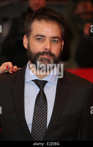 Shia LaBeouf and fans at 63rd Berlin International Film Festival (Berlinale) - Maladies photocall - Grand Hyatt hotel in Potsdamer Platz square.  Credits: Eva Napp/WENN.com  Where: Berlin, Germany When: 10 Feb 2013 Stock Photo