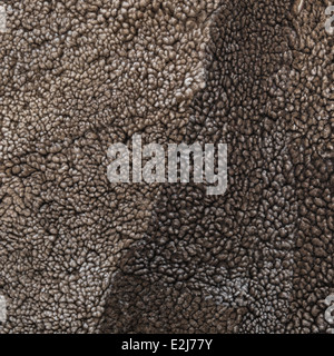 sheep fur texture for background, Mouton (manufactured sheepskin) Stock Photo