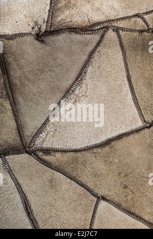 texture leather background as a background, closeup Stock Photo
