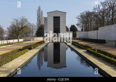 American Cemetery and Memorial, Madingley, Cambridgeshire, England, UK Stock Photo