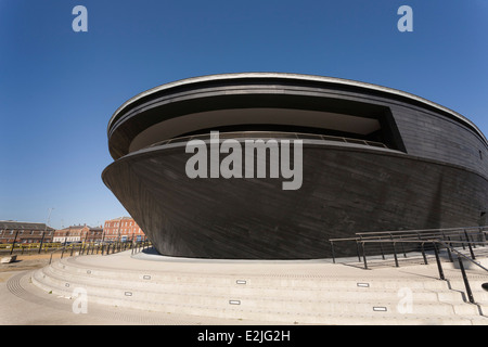 Mary Rose Museum, Portsmouth Historic Dockyard, Hampshire, England, UK Stock Photo