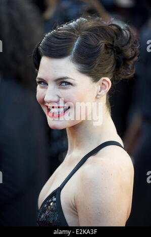 Delphine Chaneac at Le Passe premiere during 66th Cannes Film Festival