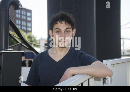 Johannes Klaussner at a photocall for 16th anniversary Studio Hamburg Nachwuchspreis award.  Where: Hamburg, Germany When: 03 Jun 2013 Stock Photo