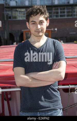 Johannes Klaussner at a photocall for 16th anniversary Studio Hamburg Nachwuchspreis award.  Where: Hamburg, Germany When: 03 Ju Stock Photo