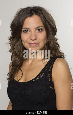 Anika Lehmann at a photocall for German ARD TV serie 'Rote Rosen' at Briese studios.  Where: Hamburg, Germany When: 02 Sep 2013 Stock Photo