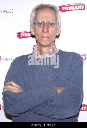 Photo call for ‘All In The Timing’ held at the Primary Stages rehearsal studios.  Featuring: David Ives Where: New York City , NY, United States When: 08 Jan 2013 Stock Photo