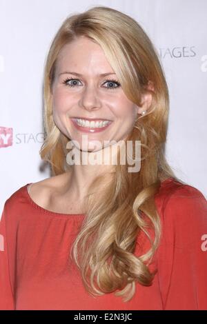 Photo call for ‘All In The Timing’ held at the Primary Stages rehearsal studios.  Featuring: Liv Rooth Where: New York City , NY, United States When: 08 Jan 2013 Stock Photo