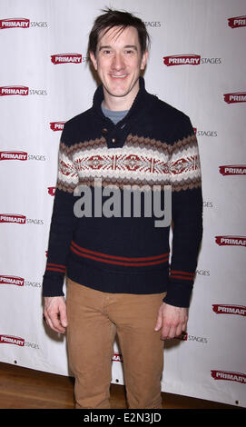 Photo call for ‘All In The Timing’ held at the Primary Stages rehearsal studios.  Featuring: Carson Elrod Where: New York City , NY, United States When: 08 Jan 2013 Stock Photo