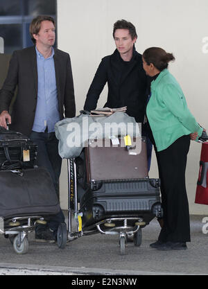 Celebrities at LAX airport Featuring: Tom Parker of The Wanted Where ...