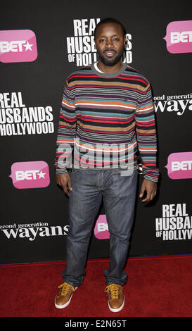 BET Networks' 'Real Husbands of Hollywood' and 'Second Generation Wayans' held at the Regal Cinemas L.A. Live  Featuring: Rob Hardy Where: Los Angeles, California, United States When: 08 Jan 2013 Stock Photo