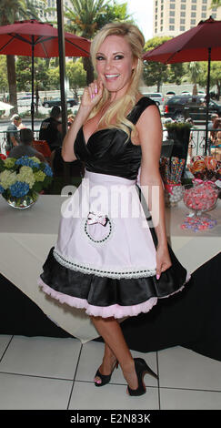 Las Vegas, Nevada, USA. 20th June, 2014. Televison personality/model Bridget Marquardt hosts a trunk show to debut her apron collection ''Celebrate with Bridget'' on June 20, 2014 at Sugar Factory Paris in Las Vegas, Nevada Credit:  Marcel Thomas/ZUMAPRESS.com/Alamy Live News Stock Photo