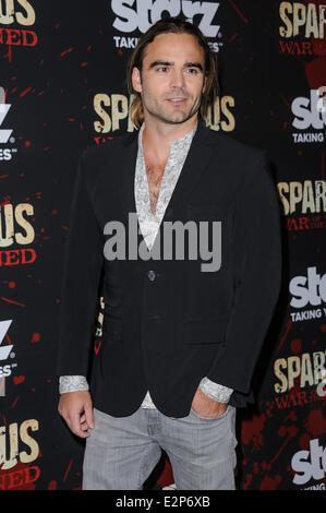 'Spartacus: War Of The Damned' Series Finale premiere at the Museum of Modern Art - Arrivals  Featuring: Dustin Clare Where: New York City, USA When: 24 Jan 2013 Stock Photo