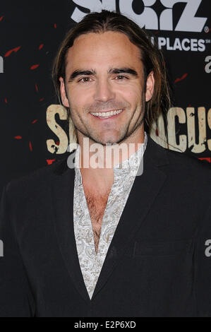 'Spartacus: War Of The Damned' Series Finale premiere at the Museum of Modern Art - Arrivals  Featuring: Dustin Clare Where: New York City, USA When: 24 Jan 2013 Stock Photo