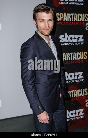 'Spartacus: War Of The Damned' Series Finale premiere at the Museum of Modern Art - Arrivals  Featuring: Liam McIntyre Where: New York City, USA When: 24 Jan 2013 Stock Photo