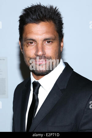 'Spartacus: War Of The Damned' series finale premiere at the Museum of Modern Art - Arrivals  Featuring: Manu Bennett Where: New York, United States When: 24 Jan 2013 Stock Photo