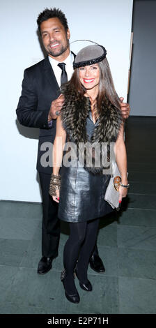 'Spartacus: War Of The Damned' series finale premiere at the Museum of Modern Art - Arrivals  Featuring: Manu Bennett Where: New York, United States When: 24 Jan 2013 Stock Photo