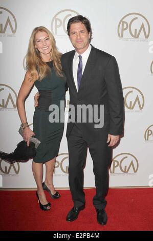 24th Annual Producers Guild Awards held at The Beverly Hilton Hotel - Arrivals  Featuring: Steven Levitan Where: Beverly Hilss, California, USA When: 26 Jan 2013 Stock Photo