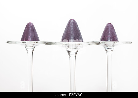 A cuberdon is a cone-shaped Belgian candy Stock Photo