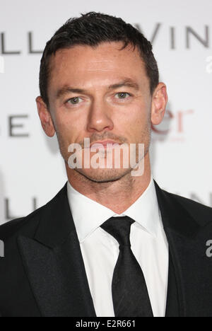 BAFTAs: WilliamVintage dinner held at St Pancras Renaissance London Hotel - Arrivals  Featuring: Luke Evans Where: London, United Kingdom When: 08 Feb 2013 Stock Photo