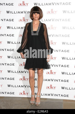 BAFTAs: WilliamVintage dinner held at St Pancras Renaissance London Hotel - Arrivals  Featuring: Dawn Porter Where: London, United Kingdom When: 08 Feb 2013 Stock Photo