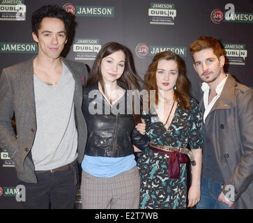 'Black Ice' cast attend the Jameson Dublin International Film Festival screening at The Lighthouse Cinema  Featuring: Dermot Mur Stock Photo