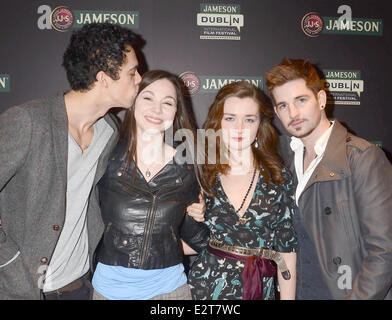 'Black Ice' cast attend the Jameson Dublin International Film Festival screening at The Lighthouse Cinema  Featuring: Dermot Mur Stock Photo