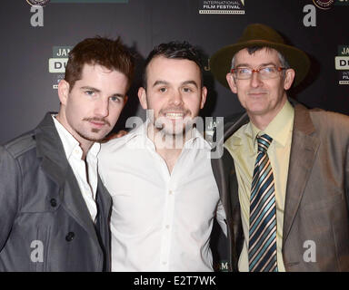 'Black Ice' cast attend the Jameson Dublin International Film Festival screening at The Lighthouse Cinema  Featuring: Dermot Mur Stock Photo