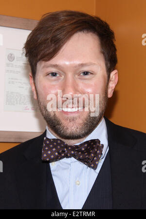 2012 Dramatists Guild Awards Night, held at the Lamb's Club.  Featuring: Stanley Bahorek Where: New York, New York, United States When: 26 Feb 2013 Stock Photo