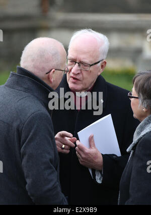 Justin Welby is enthroned as the 105th Archbishop of Canterbury at Canterbury Cathedral  Featuring: Atmosphere Where: Kent, United Kingdom When: 21 Mar 2013 Stock Photo