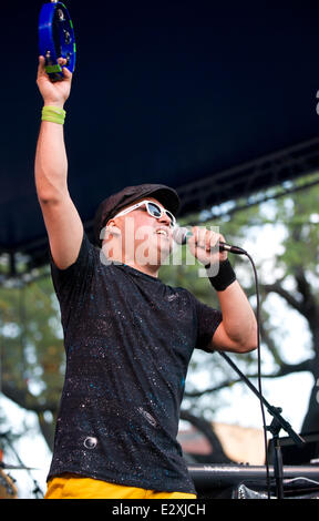 The 1st Annual Maverick Music Festival held at LaVillita  Featuring: Henry + The Invisibles Where: Texas, United States When: 23 Mar 2013 Stock Photo