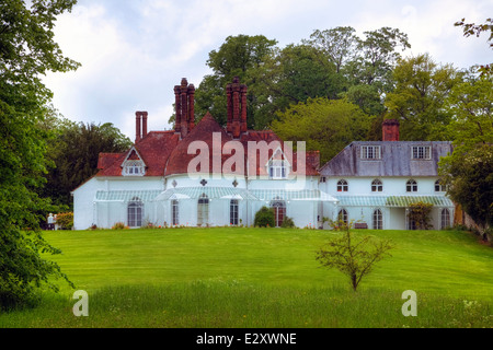 Houghton Lodge, Stockbridge, Hampshire, England, United Kingdom Stock Photo