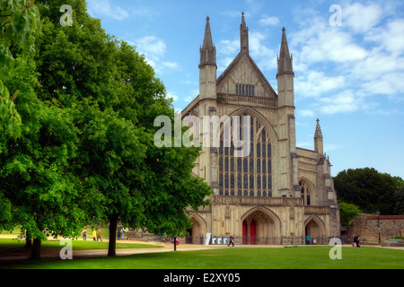 Winchester Cathedral, Winchester, Hampshire, England, United Kingdom Stock Photo