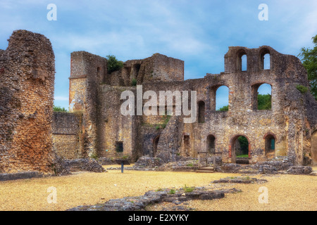 Wolvesey Castle, Winchester, Hampshire, England, United Kingdom Stock Photo