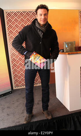 Rocco Dispirito attends the launch of Triscuit's new line of crackers 'Brown Rice Triscuit' in Times Square  Featuring: Rocco Dispirito Where: New York City, New York , United States When: 03 Apr 2013 Stock Photo