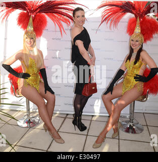 Tatiana Hair Extensions Annual Anniversary Party  Featuring: Sophie Anderton  () Where: London, United Kingdom When: 18 Apr 2013 Stock Photo