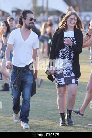 Celebrities at the 2013 Coachella Valley Music and Arts Festival - Week 2 Day 1  Featuring: Mischa Barton Where: Indio, California, United States When: 19 Apr 2013 Stock Photo