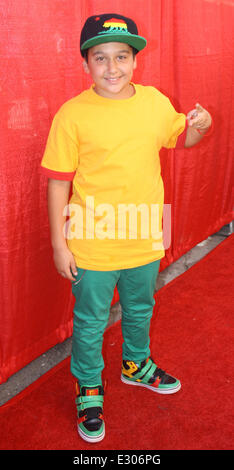 Hip-Hop Dance Kids Auditions for 'Latin Flava' TV Show at Millennium Dance Complex  Featuring: Aiden Alizadeh Where: Los Angeles, California, United States When: 17 Apr 2013 Stock Photo