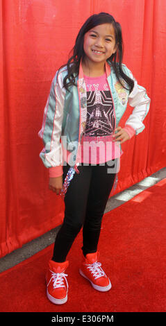 Hip-Hop Dance Kids Auditions for 'Latin Flava' TV Show at Millennium Dance Complex  Featuring: Boogie Tinay Where: Los Angeles, California, United States When: 17 Apr 2013 Stock Photo