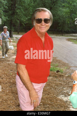 George Jones archive photos  Featuring: George Jones Where: United States When: 11 Apr 1990 Stock Photo