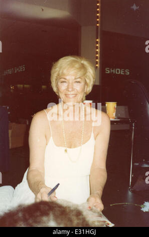 **File Photo** Jeanne Cooper, best known as matriarch Katherine Chancellor on CBS' daytime drama 'The Young and the Restless,' has died. She was 84.  Jeanne Cooper Houston, Texas 1980  Featuring: Jeanne Cooper Where: United States When: 09 May 2013 Stock Photo