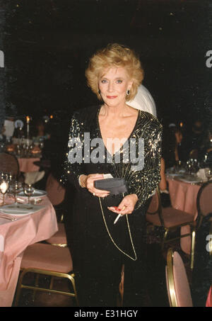 **File Photo** Jeanne Cooper, best known as matriarch Katherine Chancellor on CBS' daytime drama 'The Young and the Restless,' has died. She was 84.  Jeanne Cooper NY, NY 1991  Featuring: Jeanne Cooper Where: United States When: 09 May 2013 Stock Photo