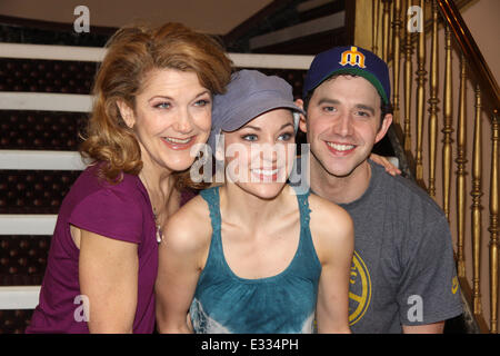 'Rodgers & Hammerstein's Cinderella' celebrates 100 performances with a cake from Cake Boss, at the Broadway Theatre  Featuring: Stock Photo