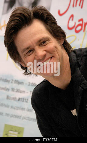 Jim Carrey at the American Book Expo at Javitis Hall  Featuring: Jim Carrey Where: New York City, NY, United States When: 02 Jun 2013 Stock Photo